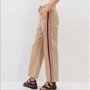 Anthro Maeve Classic Track Pants!